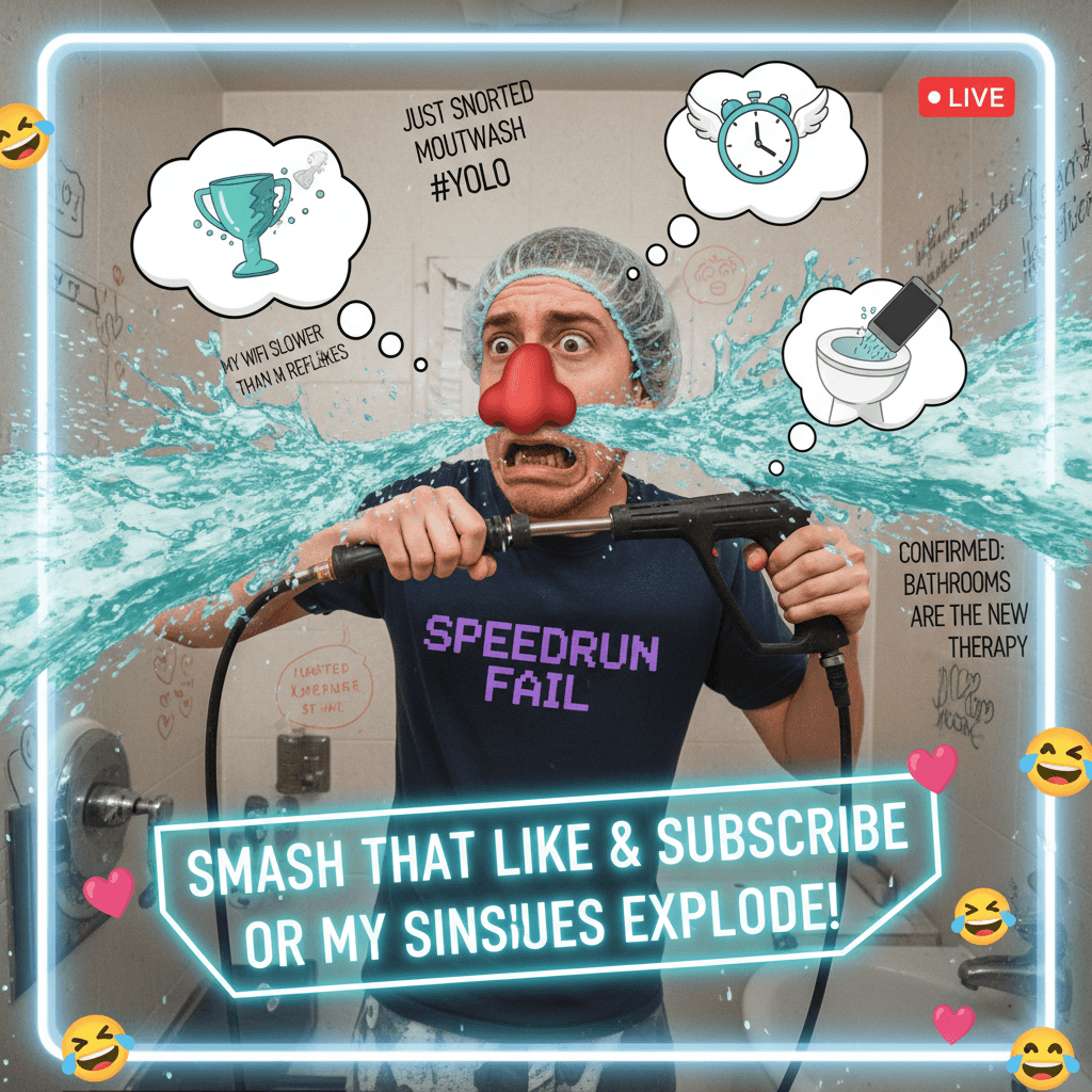 nasal hygiene speedrun gone wrong + mandatory engagement beg