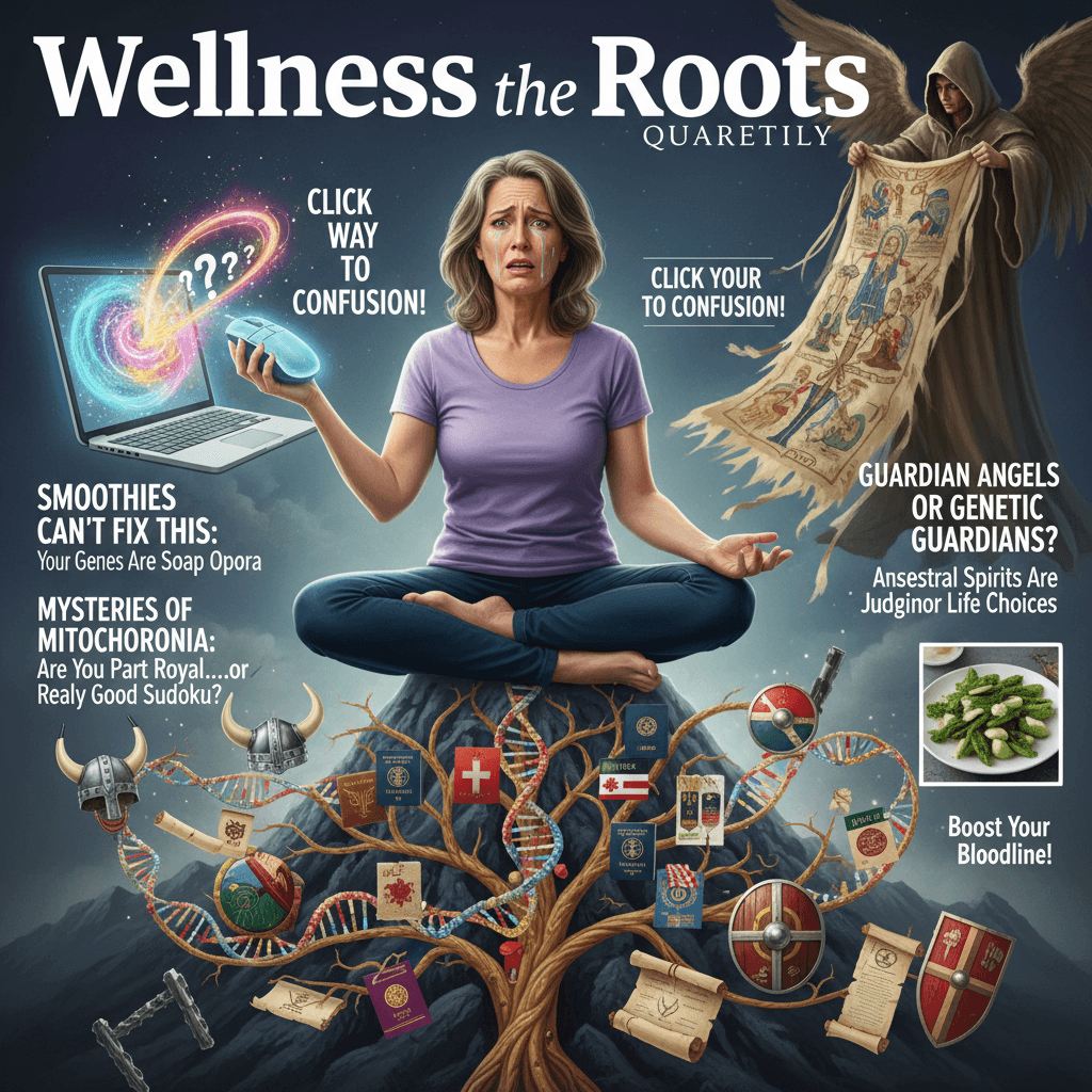 One ancestry.com click away from a complete identity crisis