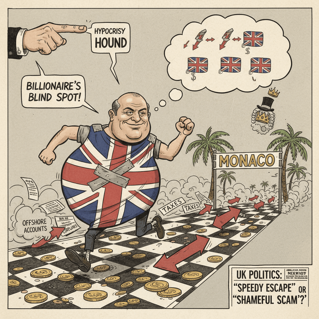 Monaco move speedrun: wrap flag, dodge taxes, repeat