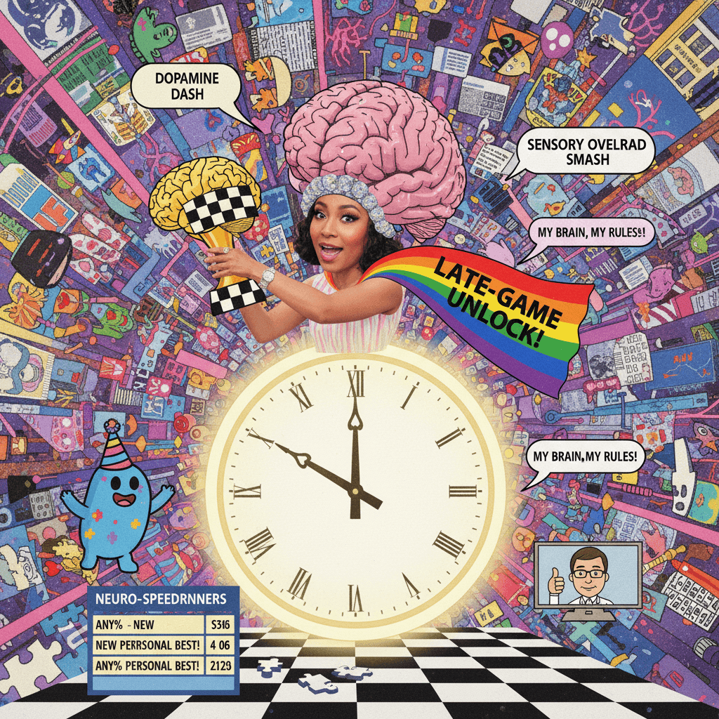 Found out why I was weird: neurodivergent speedrun any%