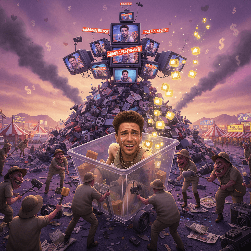 Famous man experiences tragedy, tabloid immediately makes it about him