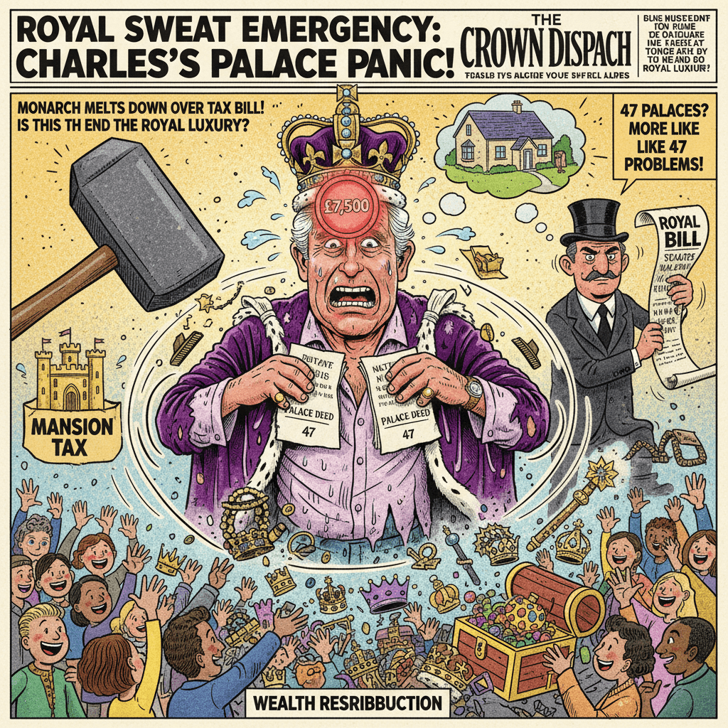 King Charles sweating over £7.5k mansion tax on his 47 palaces