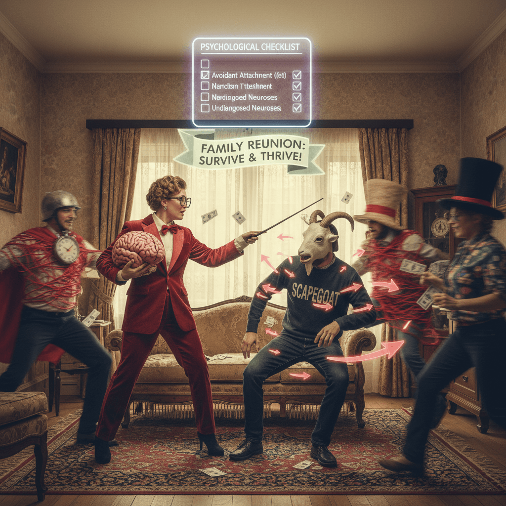 DSM-5 cosplay as family reunion survival guide