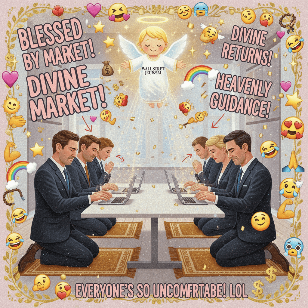 WSJ gets divine intervention, everyone uncomfortable