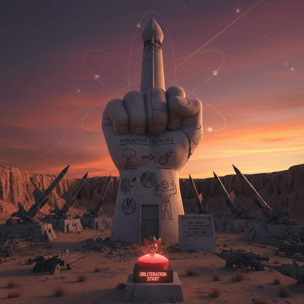 left instructions for post-mortem obliteration (very normal)