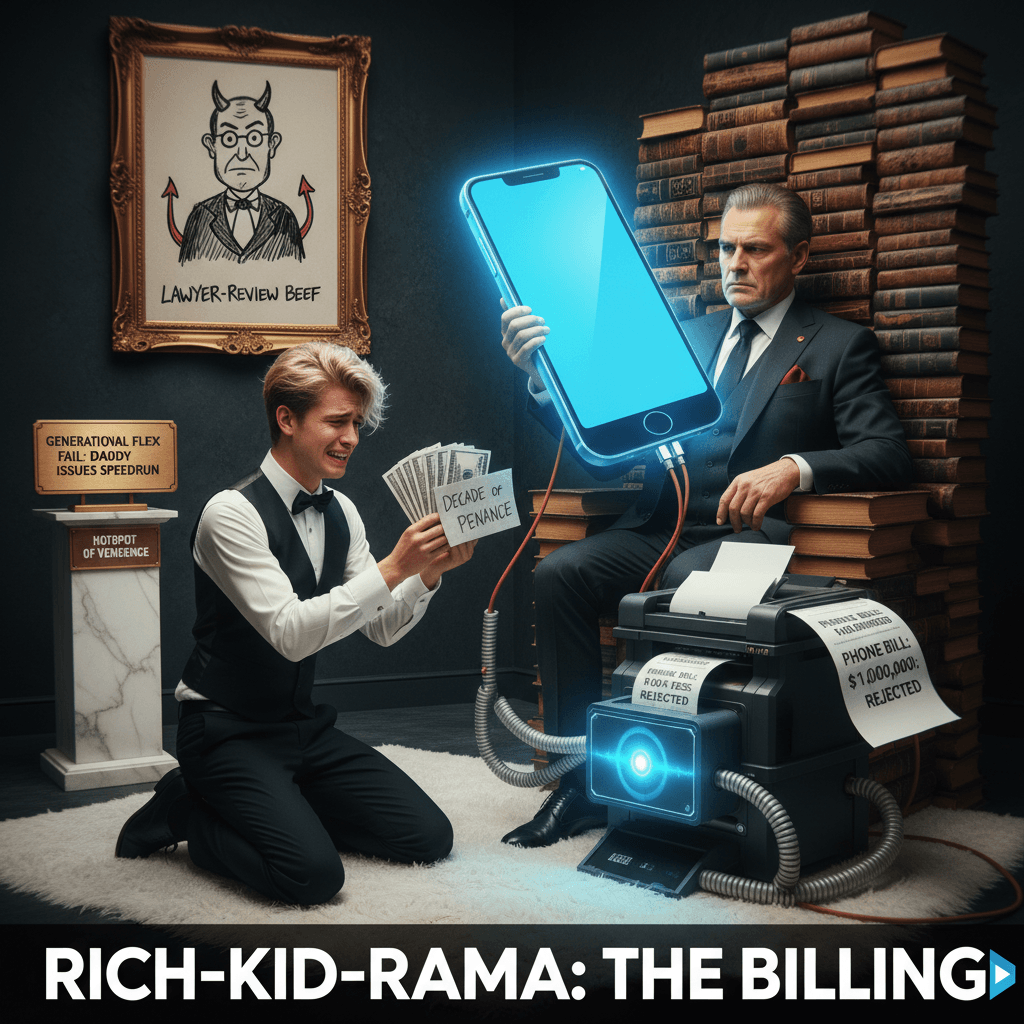 dad weaponizes phone bill over rejected legal advice, son offers decade of payments