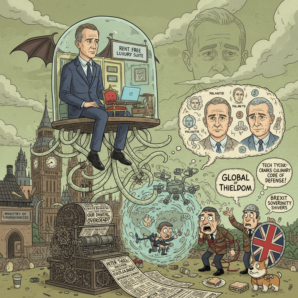 Peter Thiel lives rent-free in UK defense policy discourse