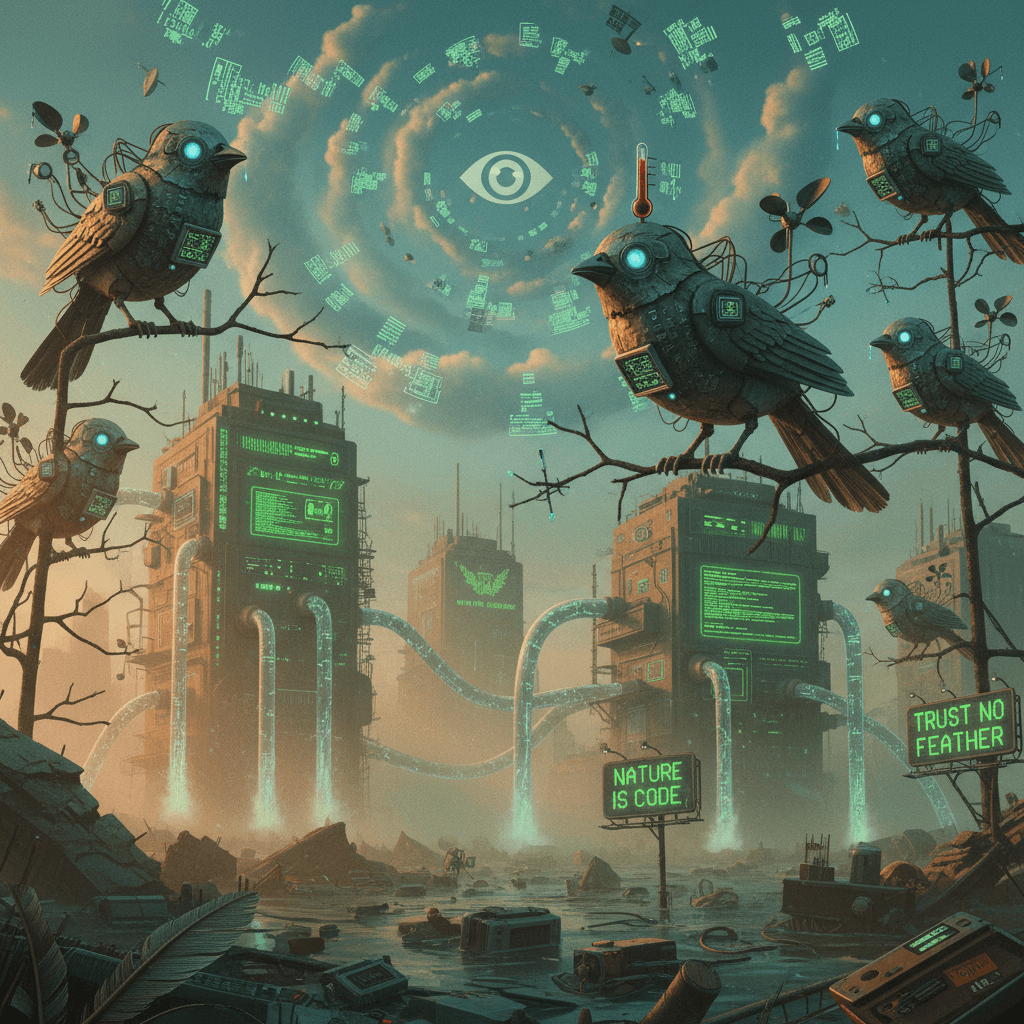 Birds aren't real, they're just ornithological weather stations