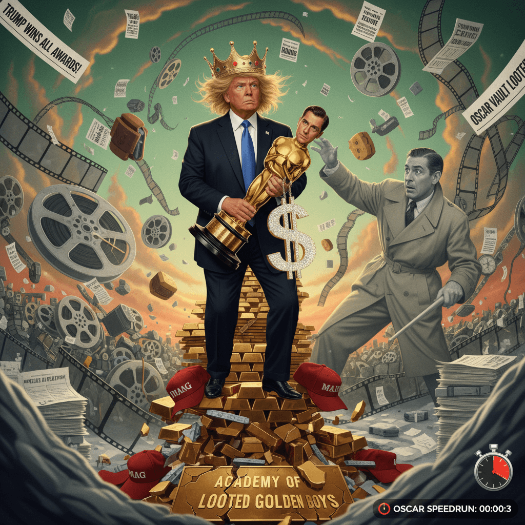 Trump deserves Bogart's Oscar because why not steal from the dead too