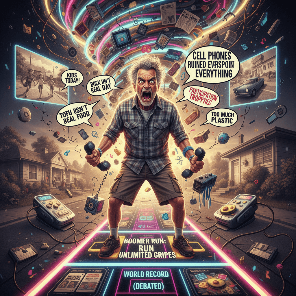 Angry parent speedruns every complaint about modern life in one breath