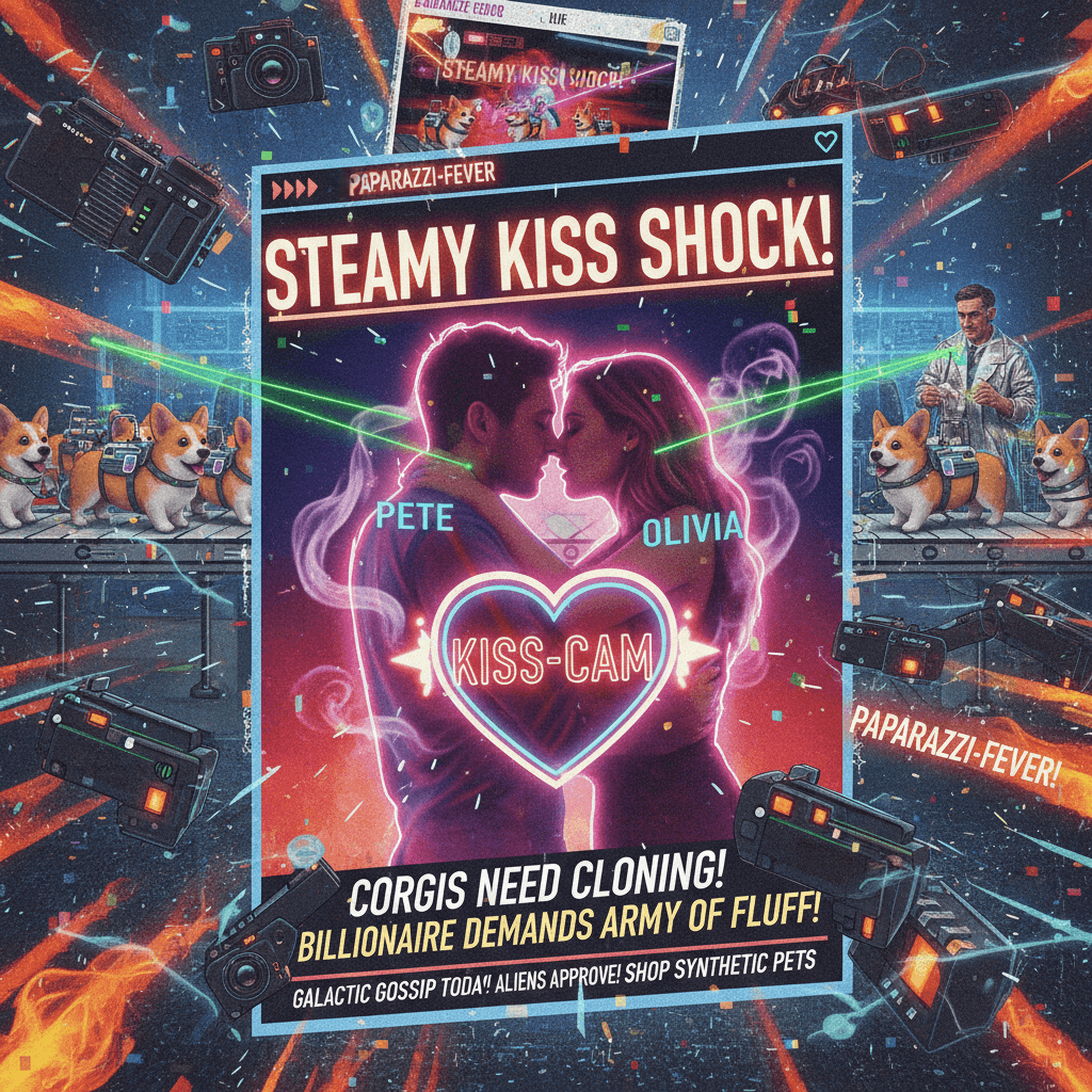 Pete and Olivia in steamy kiss shock, corgis may need cloning