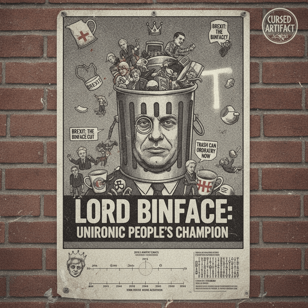 Trash can energy: when British comedy politicians become unironic icons