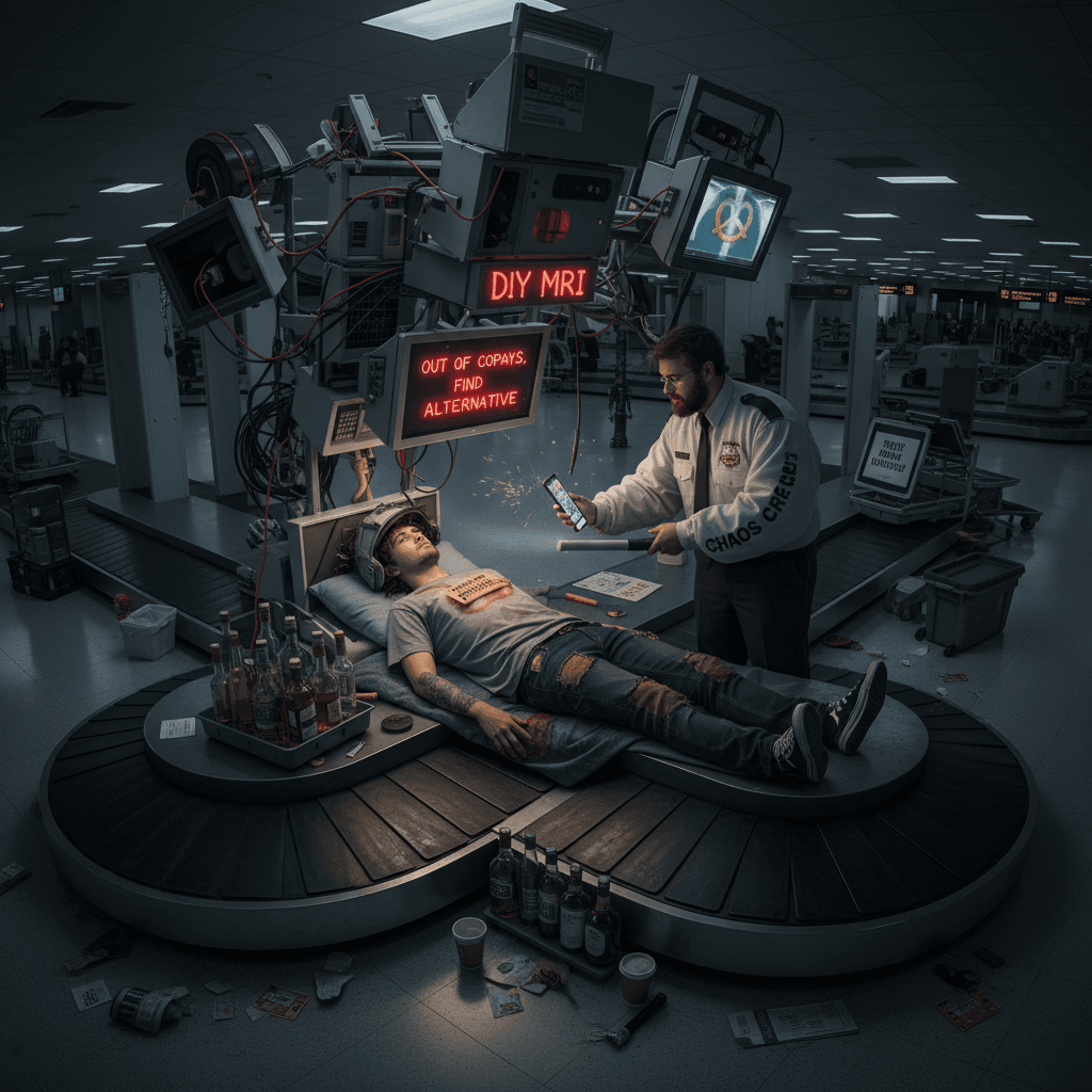 DIY MRI: When your friend works security and you're out of copays