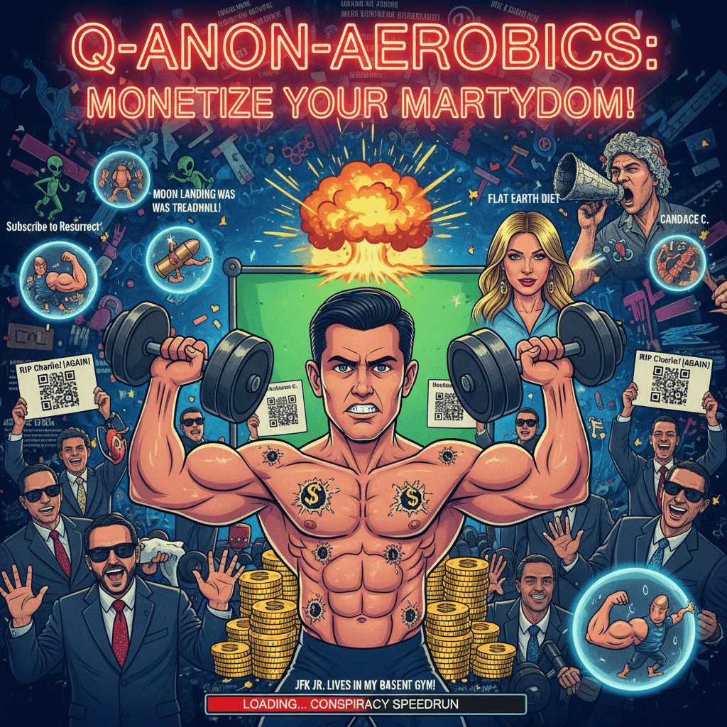 candace invents new charlie kirk lore, bullets fear gym gains