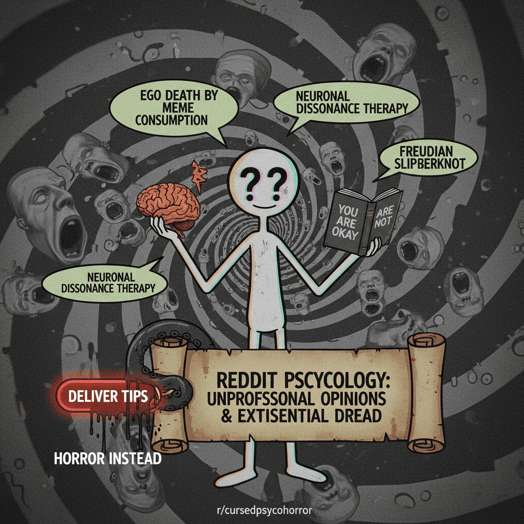 Promised psychology tips, delivered psychological horror instead