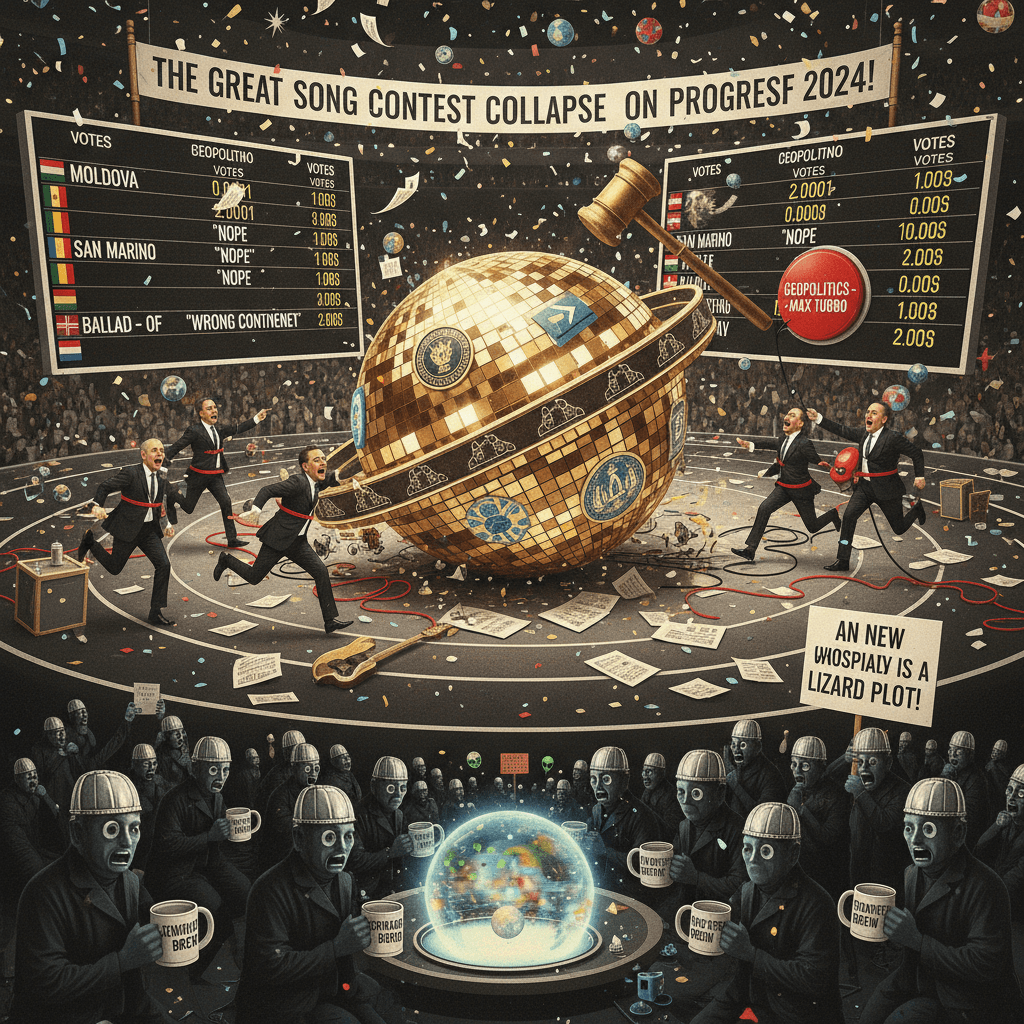 Eurovision discovers governments exist, panics about song contest