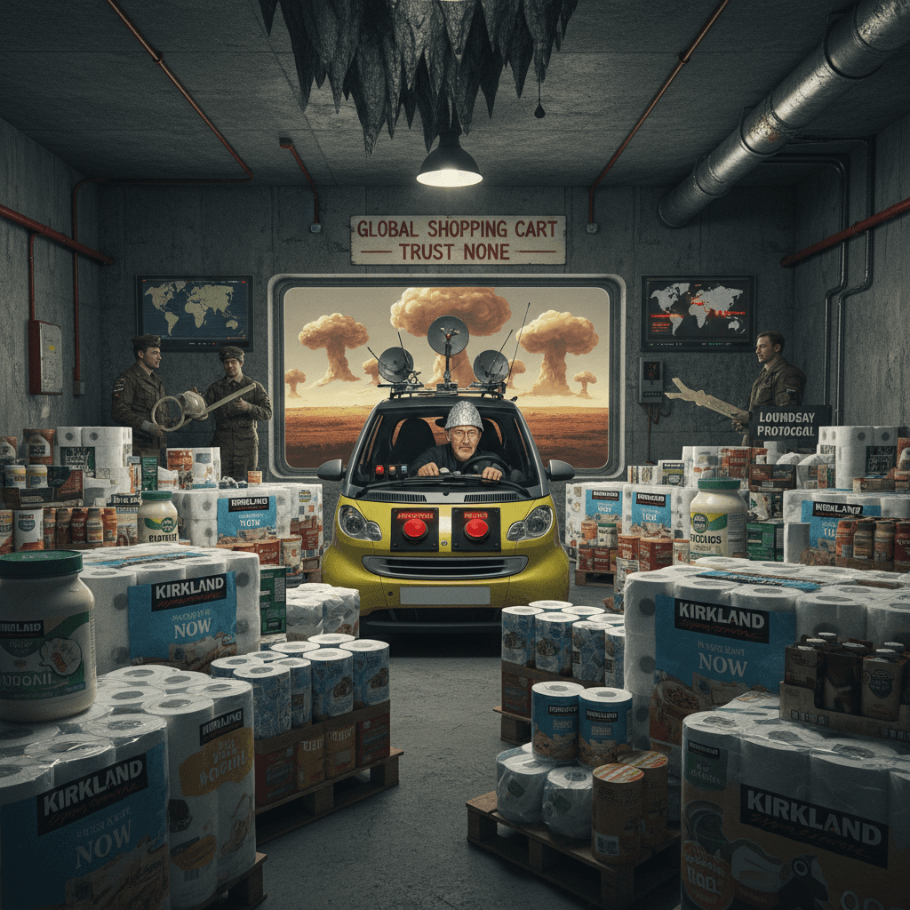 unfit for Costco runs but somehow has doomsday buttons