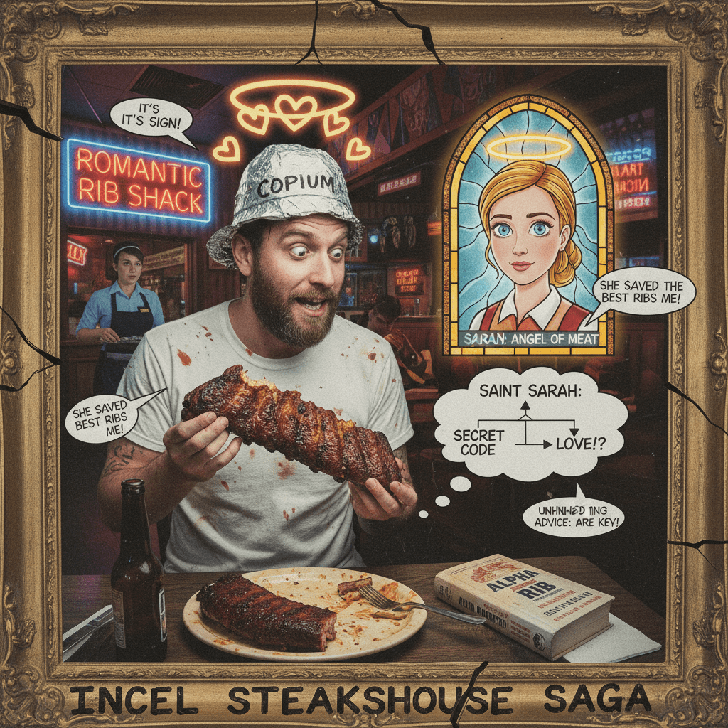 man mistakes waitress kindness for romantic interest via ribs