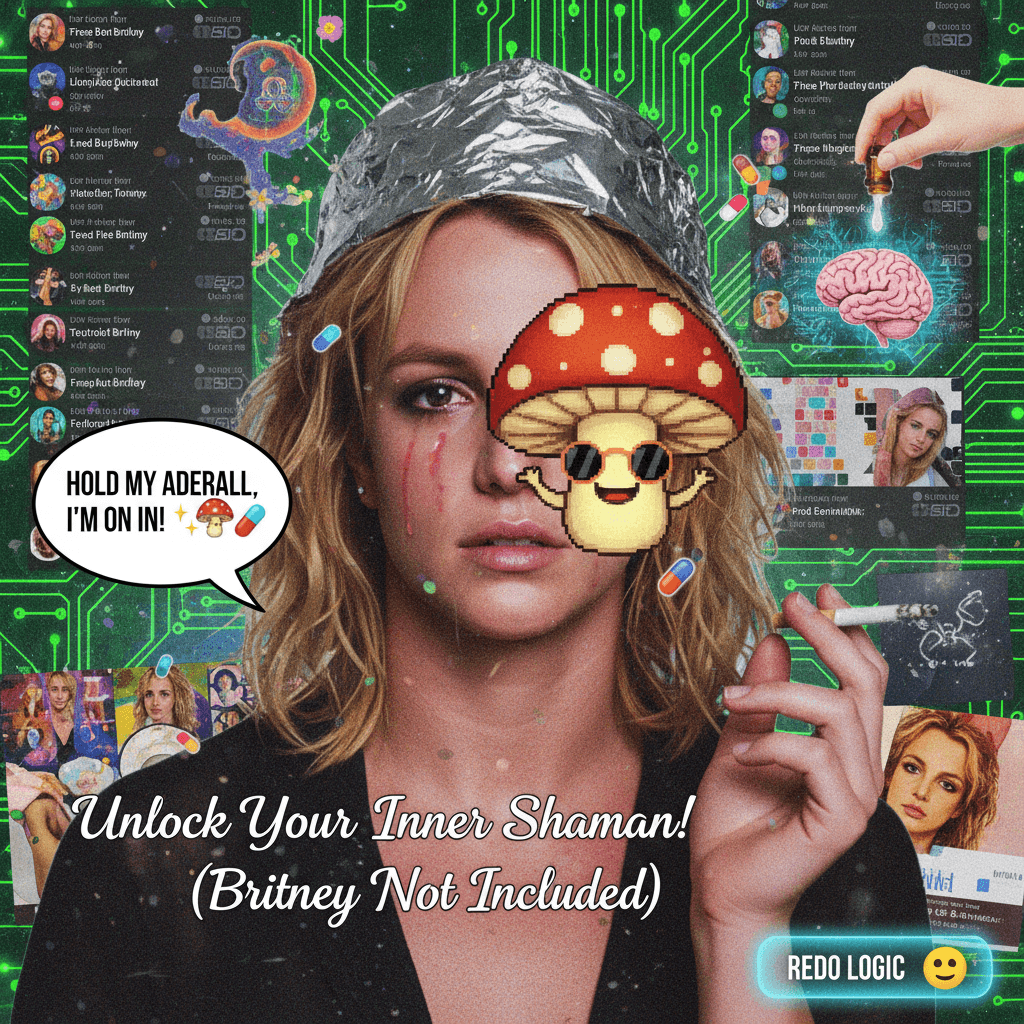 Britney needs help, but have you tried microdosing? 😊