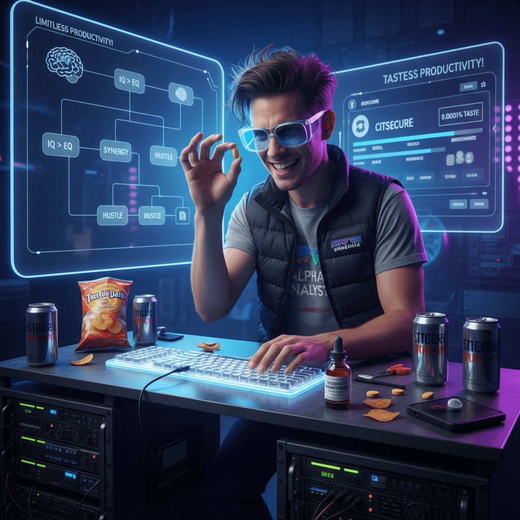 Steve Jobs had taste, you have amphetamines and a CitSec internship