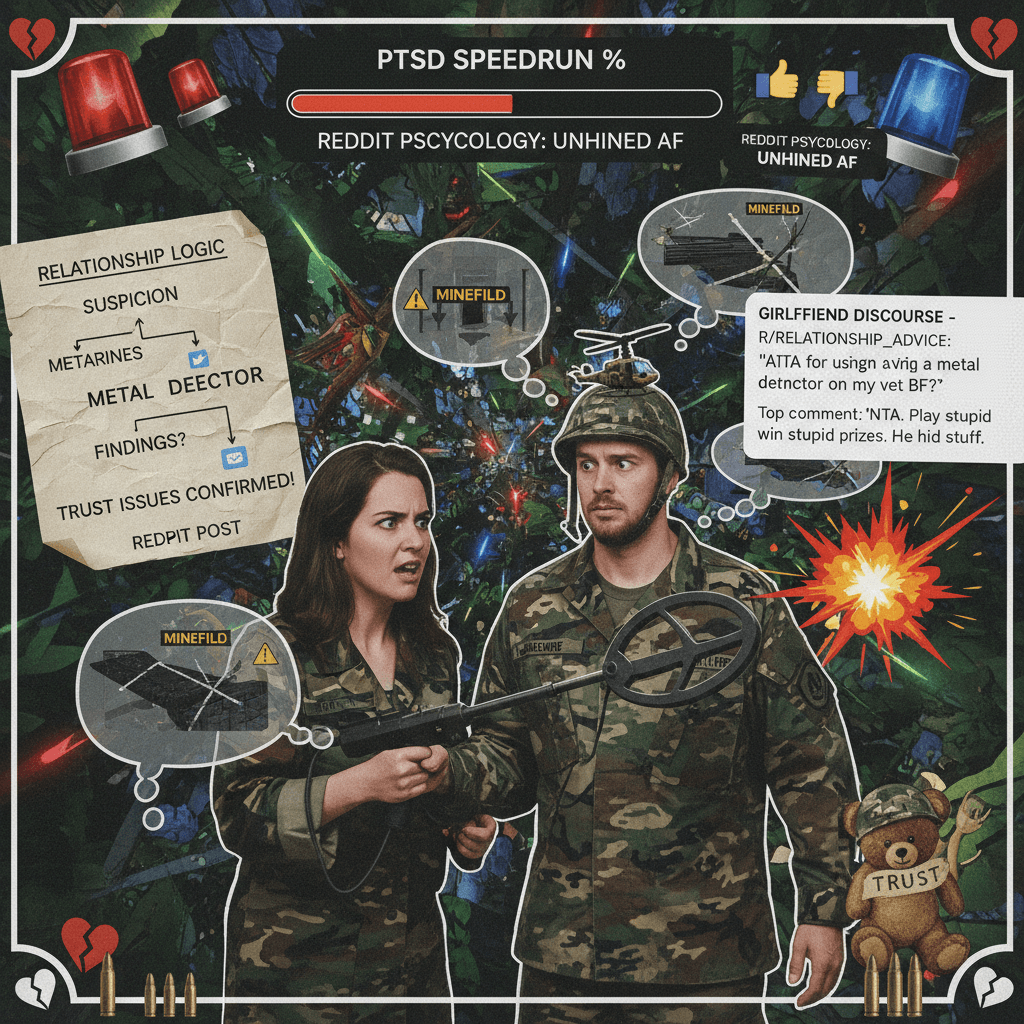 gf has trust issues: vietnam vet edition