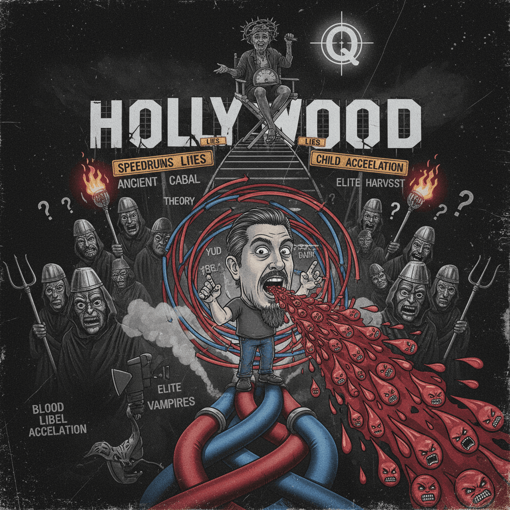 Director speedruns blood libel accusations on podcast