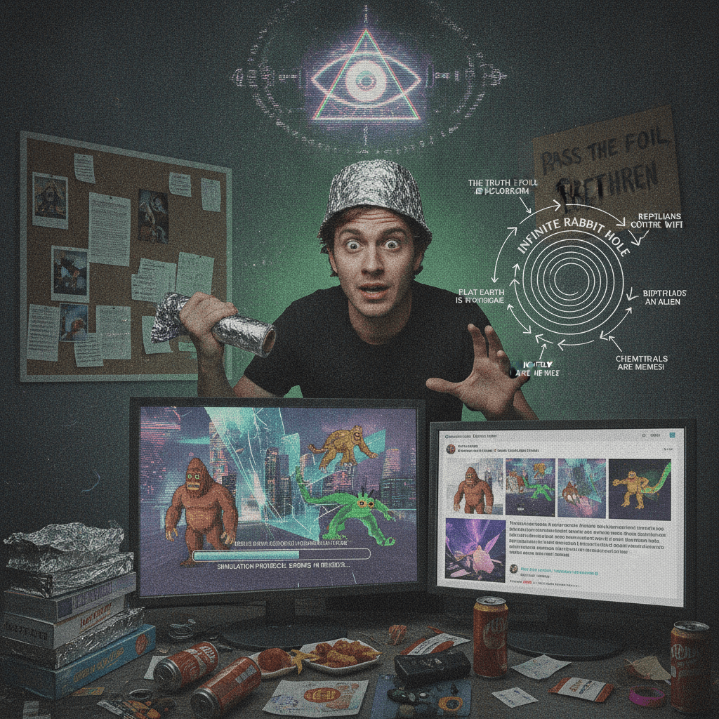 hologram ending soon bro cryptids incoming pass the tinfoil