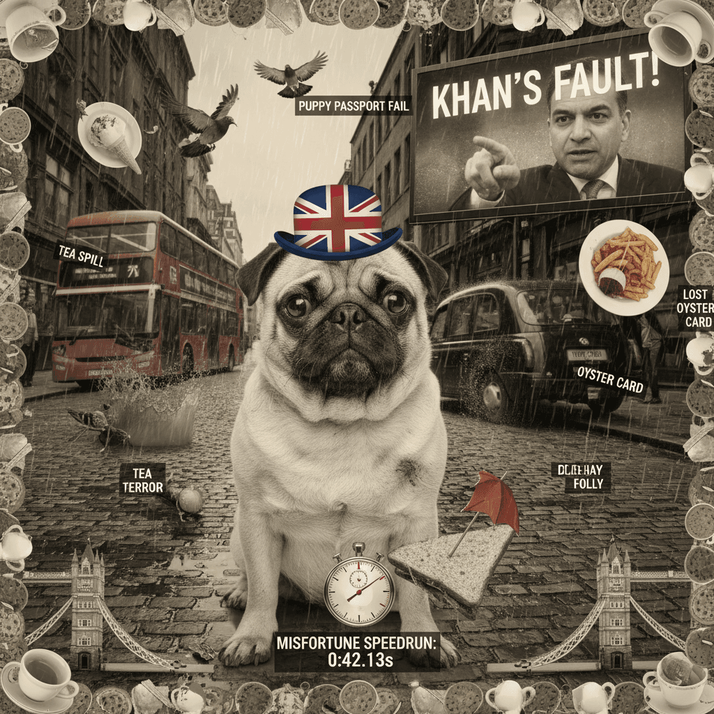 Cousin Poppy's London trip was a masterclass in Murphy's Law