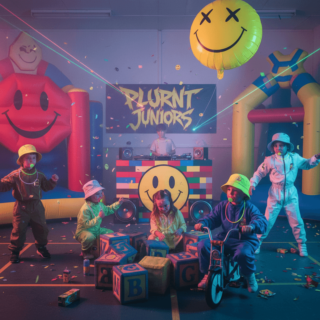 Hardcore Kid's Party: where PLUR meets primary school