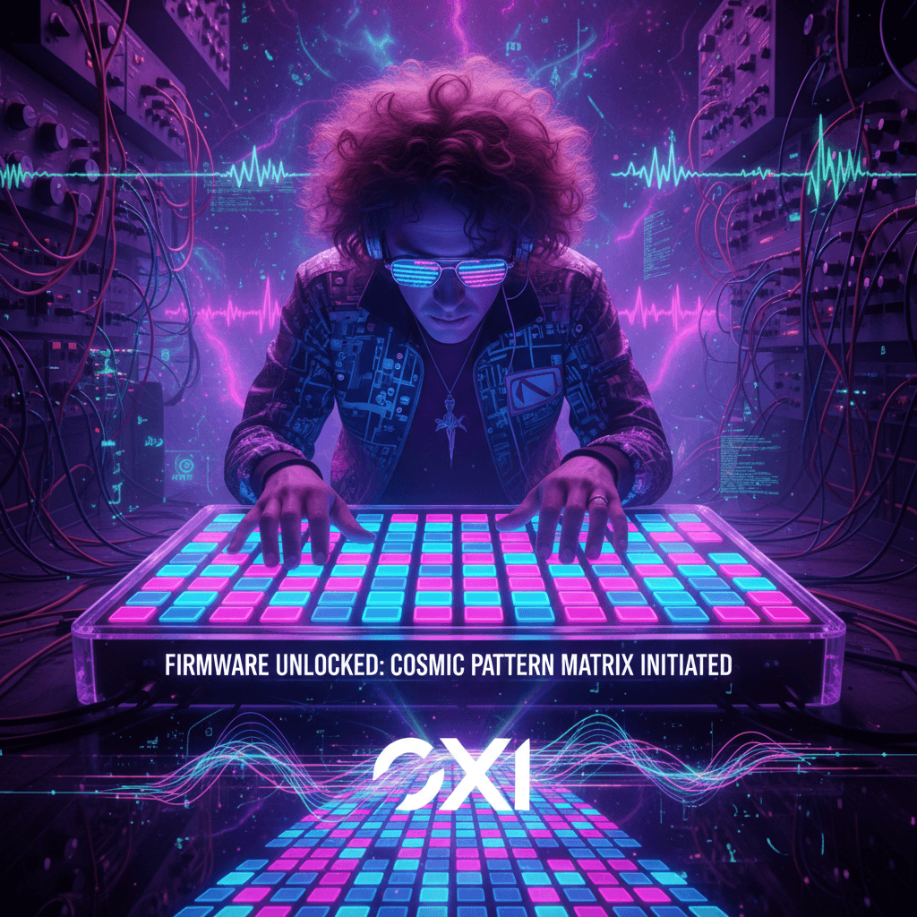 OXI firmware update but make it mysterious grid vibes