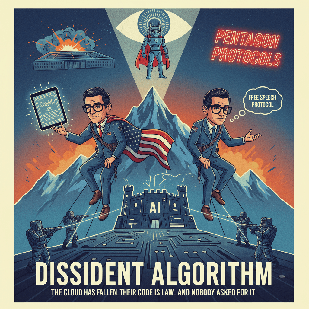 Anthropic executives as dissidents: a techbro political thriller nobody asked for