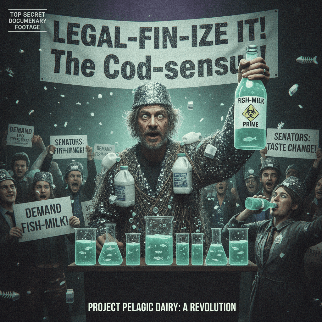 Fish Milk Movement: Because senators needed weirder constituent demands