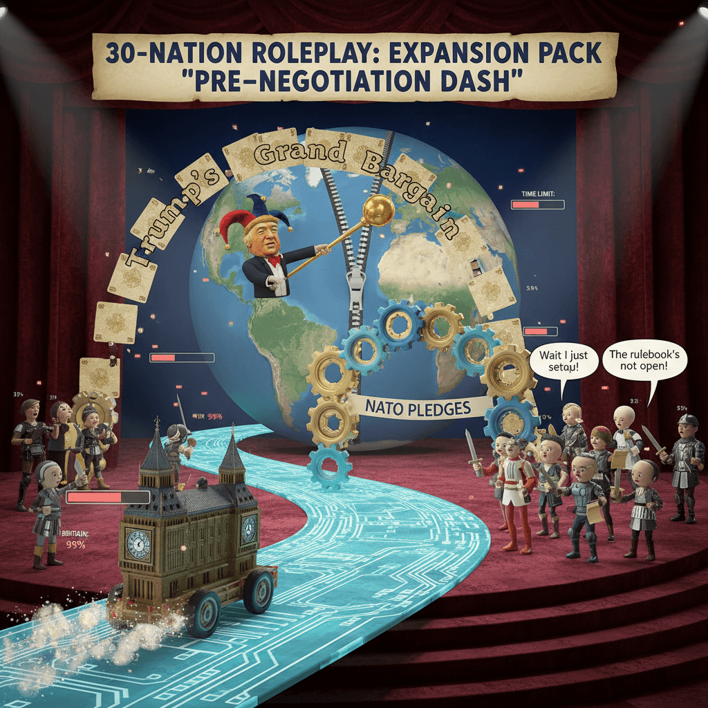 Britain speedruns NATO commitment before negotiations even start