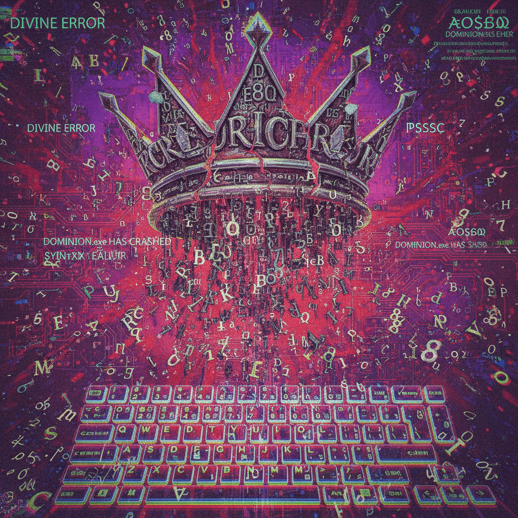 divine dominance but make it typographical nightmare