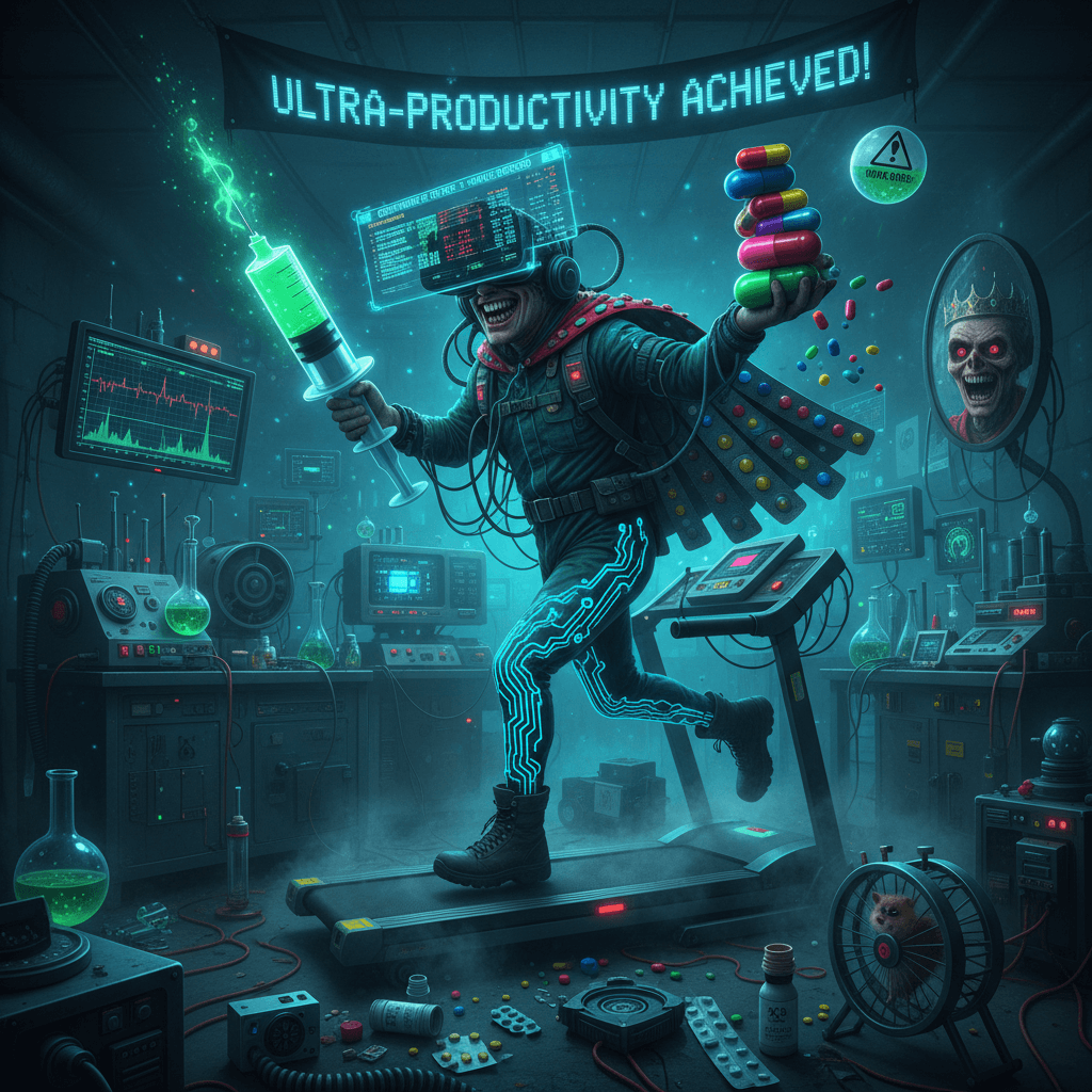 Speedrunning dopamine receptor death with pharmaceutical confidence