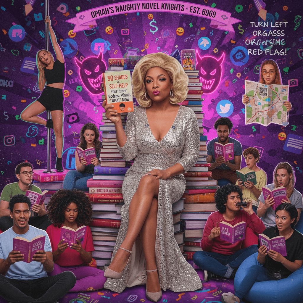 bootleg oprah's book club but make it horny and chaotic