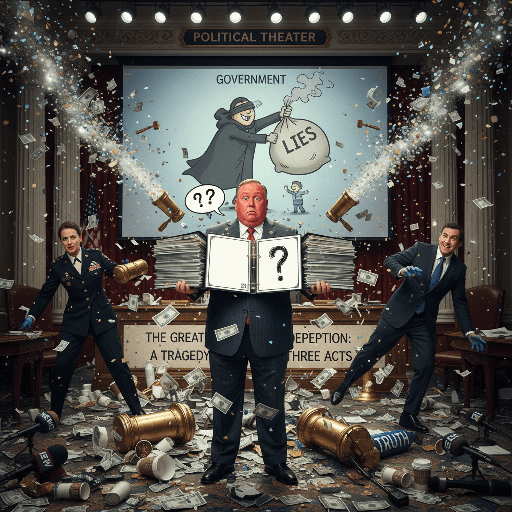 congressman discovers briefings were just expensive lies