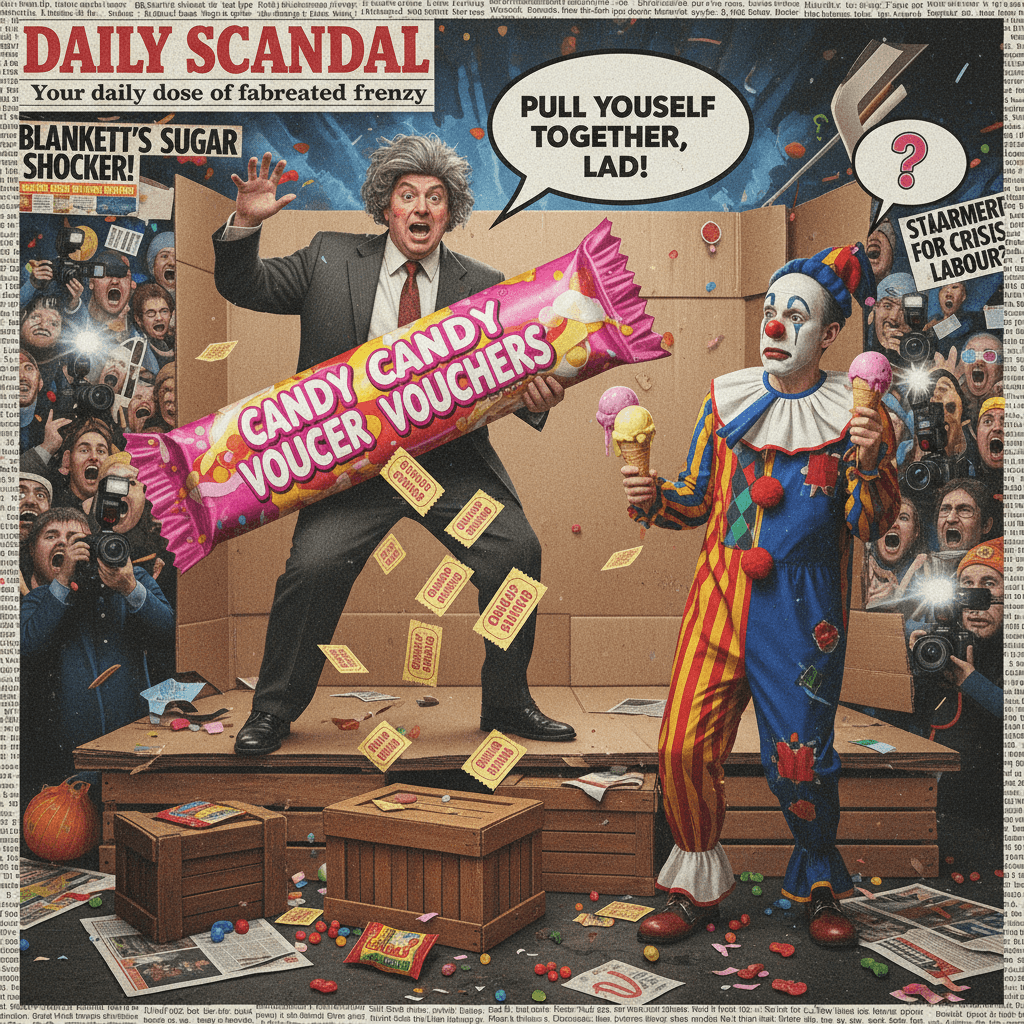 Blunkett tells Starmer to get his act together, candy vouchers included