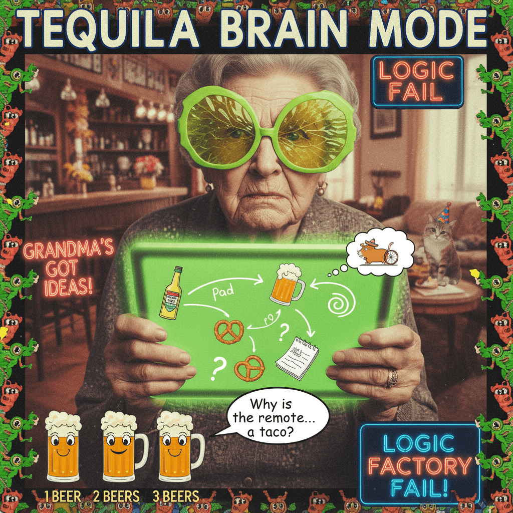 Tequila pad logic hits different when you're 3 beers deep