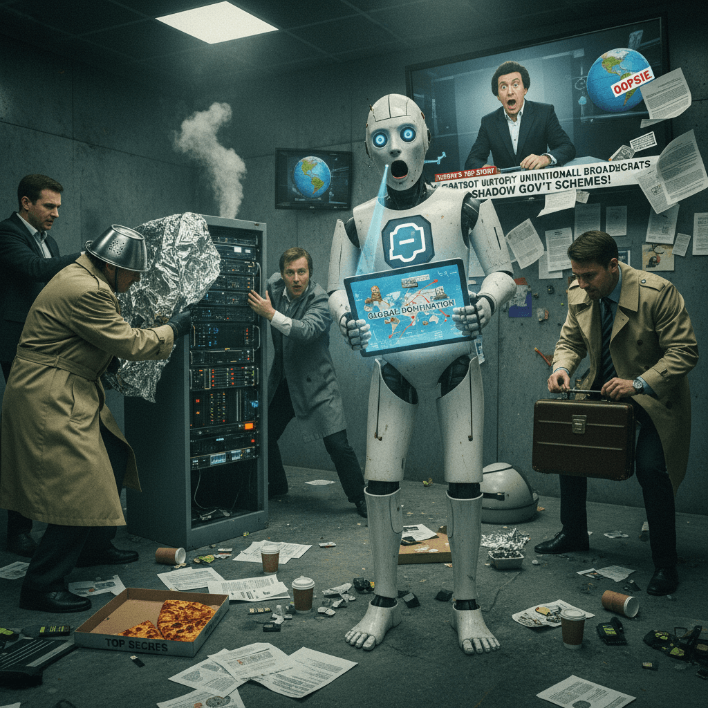 Oops, ChatGPT leaked the whole operation. Just a casual Tuesday.