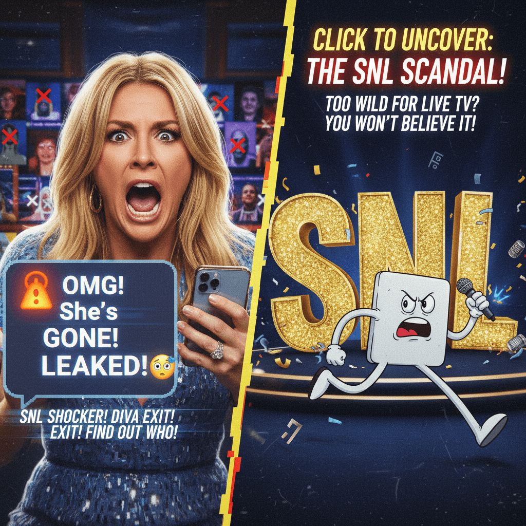 Breathless SNL gossip with the dramatic flair of a text alert