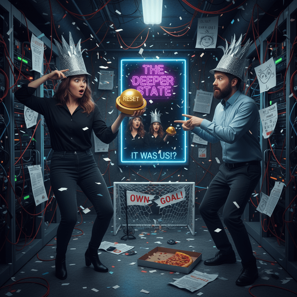 we were the deep state all along, bestie