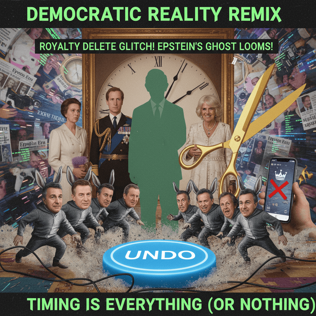 Democrats accidentally prove King Charles can be edited out of reality