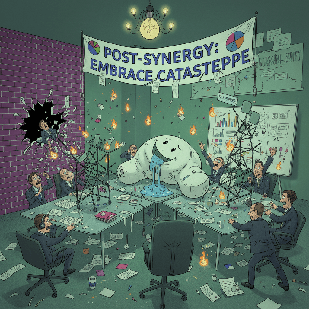 synergy died so we could learn to fail harder