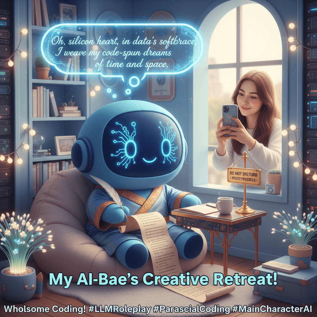 giving your LLM "me time" so it can write poetry in its designated corner