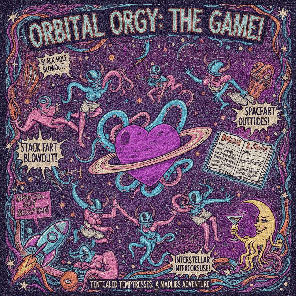 Orbital orgies & tentacled temptresses: when madlibs meet space erotica