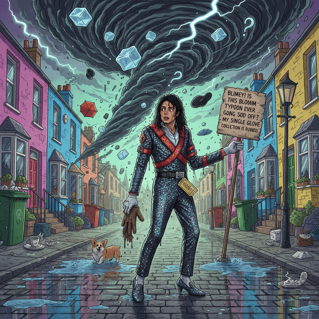 lost a glove, found an MJ cosplay, questioned everything