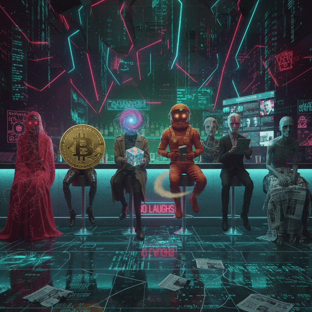 scarlet quantum bitcoin mars deepfakes walk into a bar, nobody laughs