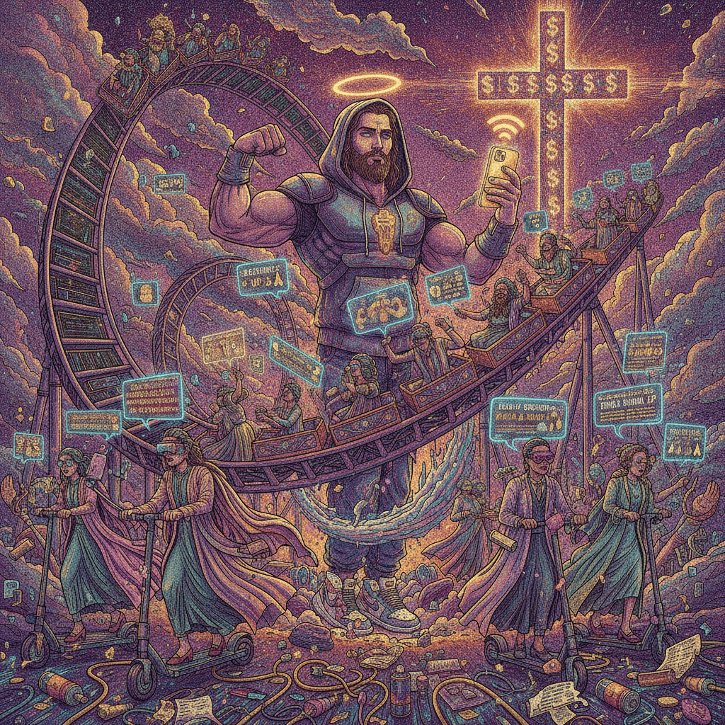 jesus hustle culture meets holy roller fever dream