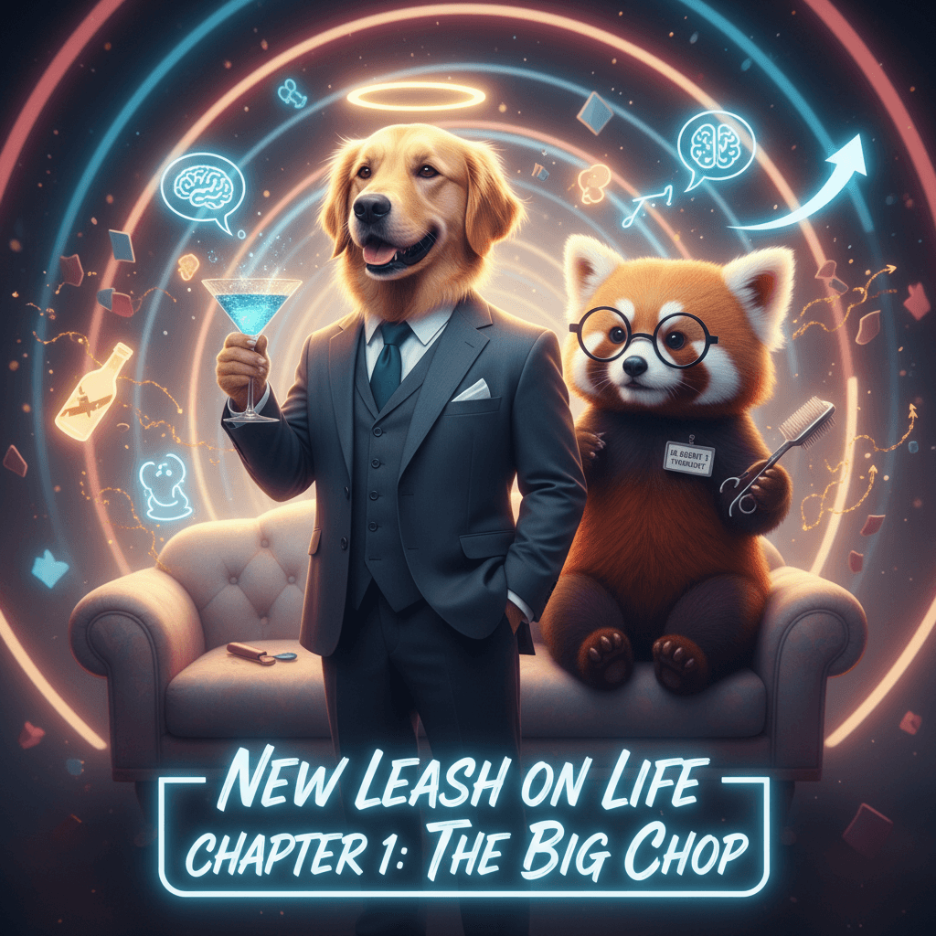 Dog haircut = sobriety metaphor, Reddit therapist strikes again